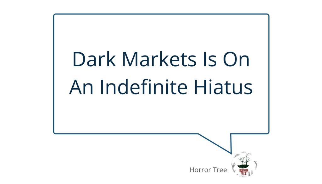 The site had gone quiet for a few months and as we have a lot of reader crossover, I was asked quite a few times if we knew what was going on.

Read the full article: Dark Markets Is On An Indefinite Hiatus
▸ lttr.ai/ADU3E

#amwriting