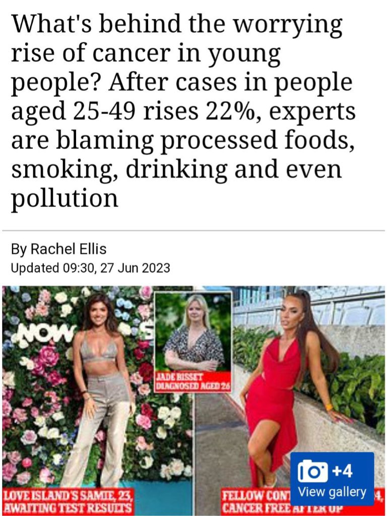 DrLoupis's tweet photo. Didn’t we have pullution and processed foods a few years back? 🤔 https://t.co/XQa5R1L1oK