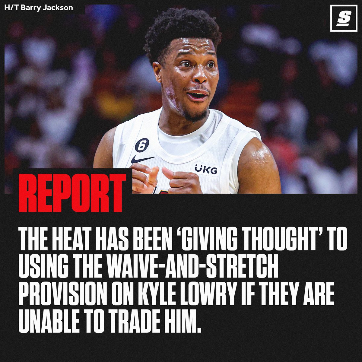 Kyle Lowry's time in South Beach could be coming to an end. 👀