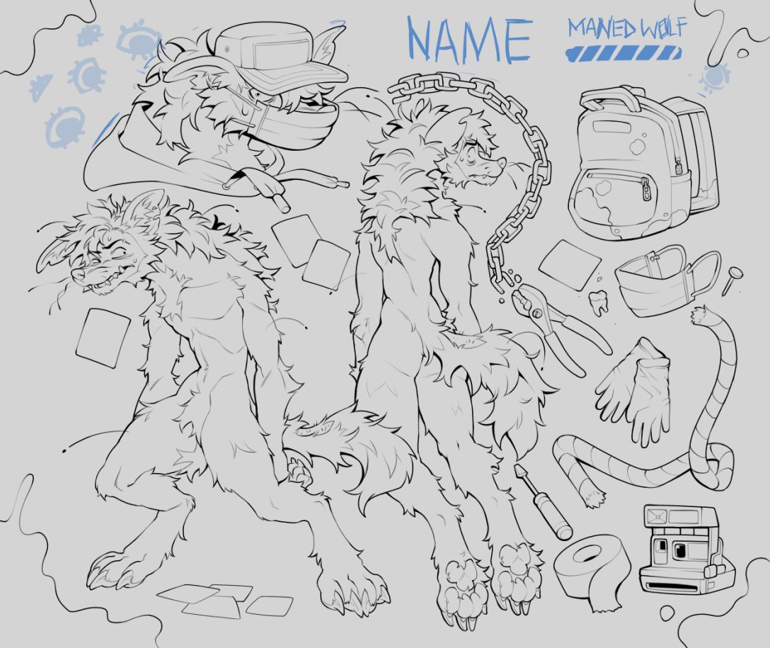 grr bark woof woof (comm wip)