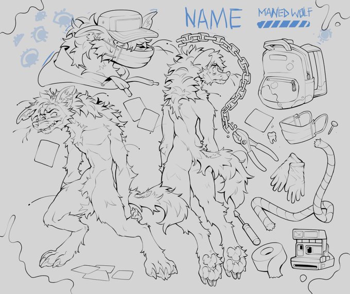 grr bark woof woof (comm wip)