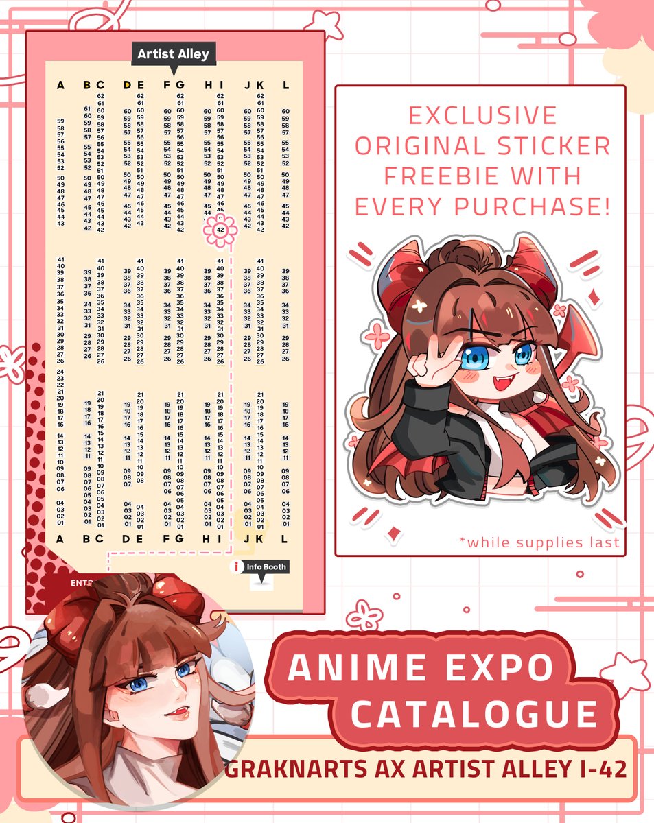 Grace ™ 🌼ANIME EXPO ARTIST ALLEY I42 on Twitter "ANIME EXPO