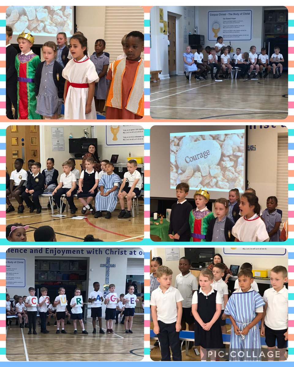 Year 2 delivered a reflective collective worship on courage. They all demonstrated great courage #courage #teamcorpus
