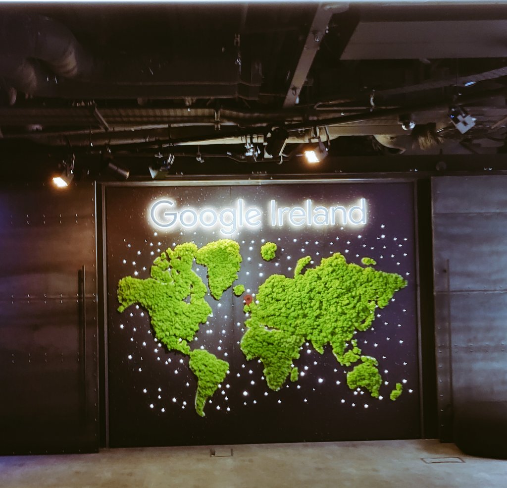 _abhinaw's tweet photo. Attended an event on Online Safety at Google's Dublin office today. Was at a Google office for the first time. It was one of those feelings. https://t.co/eovqEmj47y