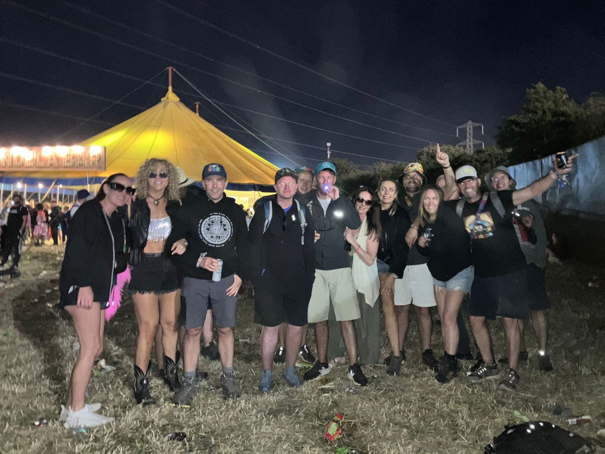 BriWonton82's tweet photo. Another brilliant wknd at Glasto 😎🍻🙌unreal the place 👌an the weather wasn’t bad either c ya next year 💯🫶 https://t.co/BespEaTNNJ