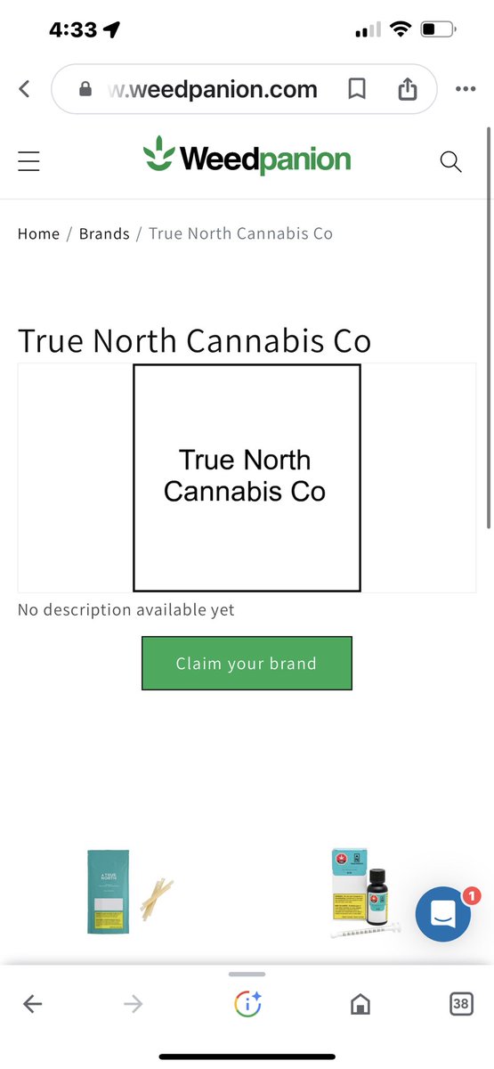 weedpanion's tweet photo. @TNCCOntario We’d love to enjoy your offerings. Claim your brand page so consumers can find you quickly and locally! 

https://t.co/5rZWawM7WN https://t.co/c9h7VGAtWg