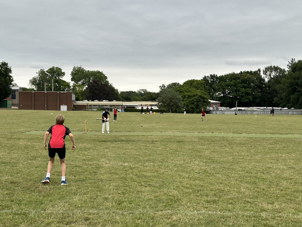 Thanks to <a href="/GMS_PE/">Great Marlow PE Dept</a> for the U13 cricket fixture this afternoon. A loss by 8 runs but improvement shown in team and great to see some new faces representing their school. PoM Ayman, a strong captain’s performance