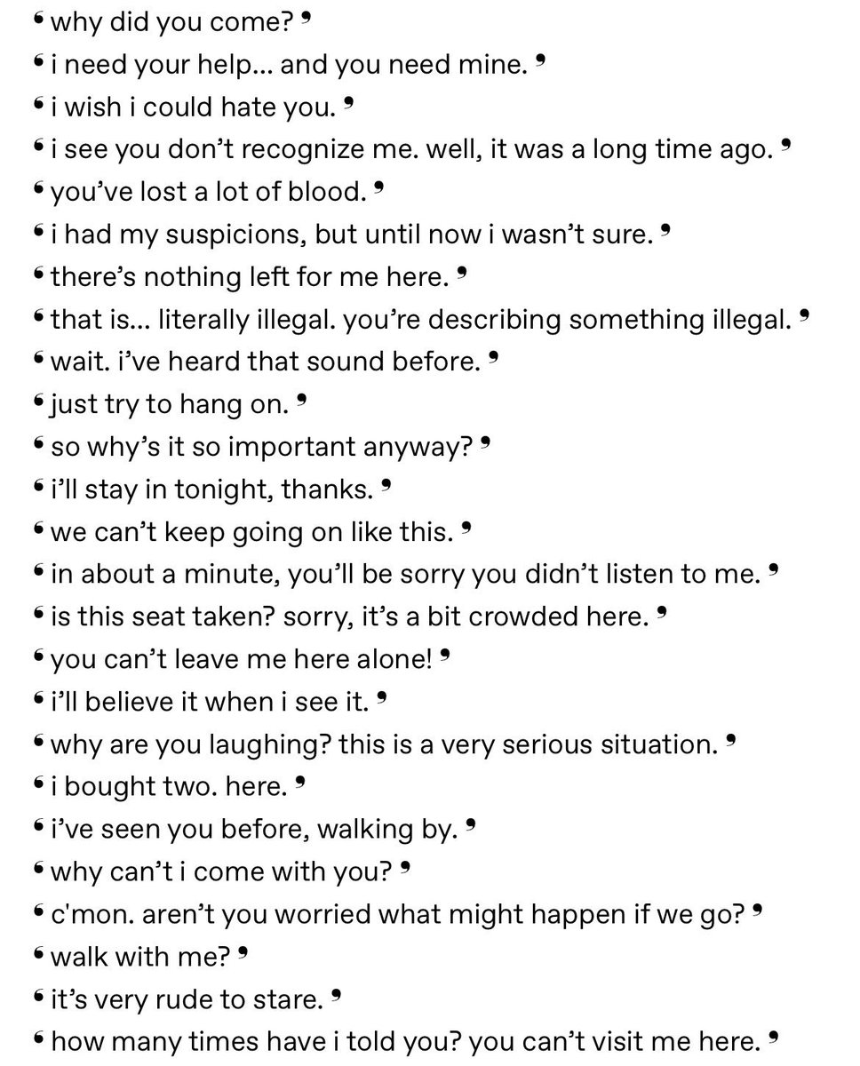 stabbedinriot's tweet image. 𝐒𝐓𝐀𝐑𝐓𝐄𝐑 𝐂𝐀𝐋𝐋

♡ for a random starter!

↻ to spread the word!