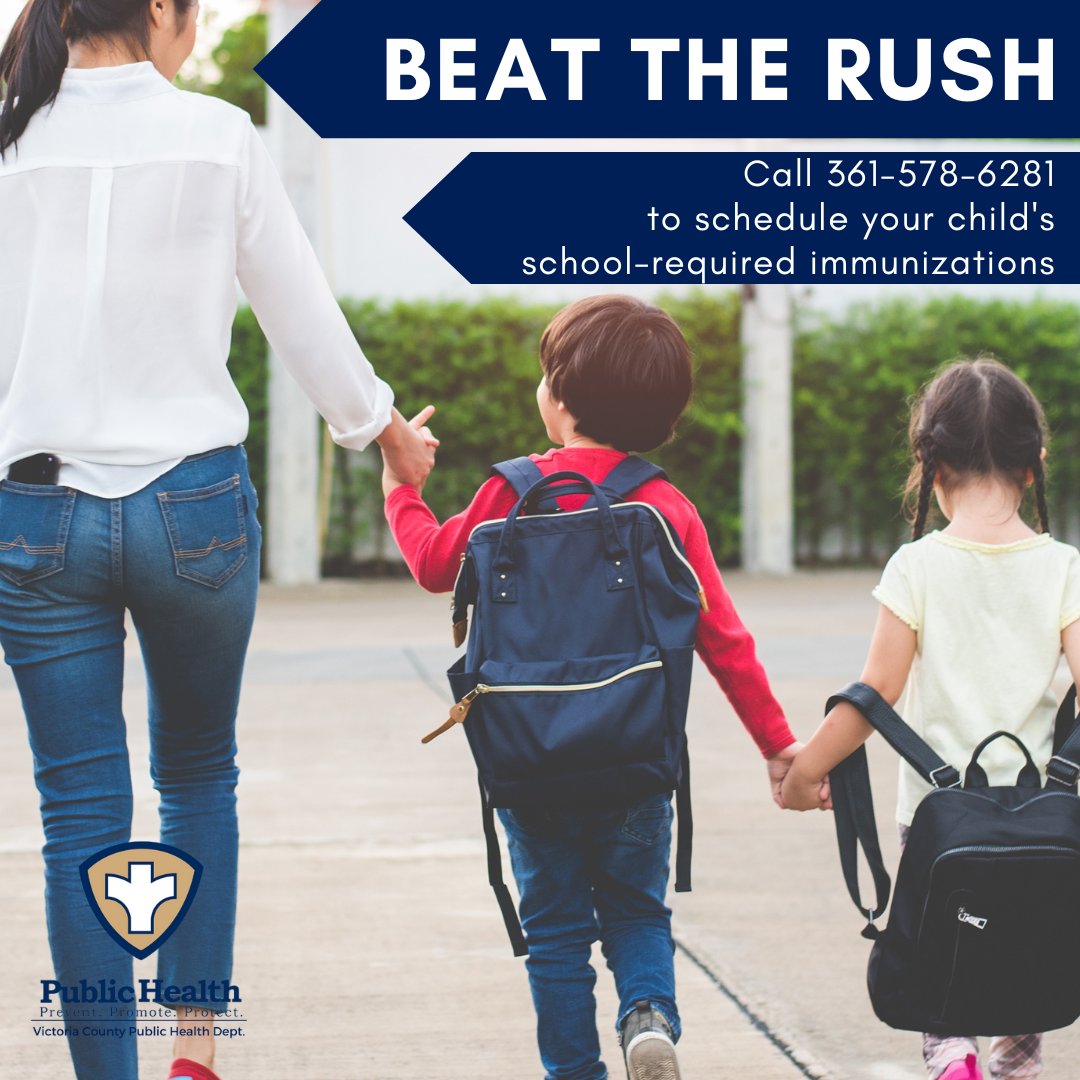 Go to @TexasDSHS bit.ly/School-Require… for the full list of vaccine requirements for the upcoming school year.