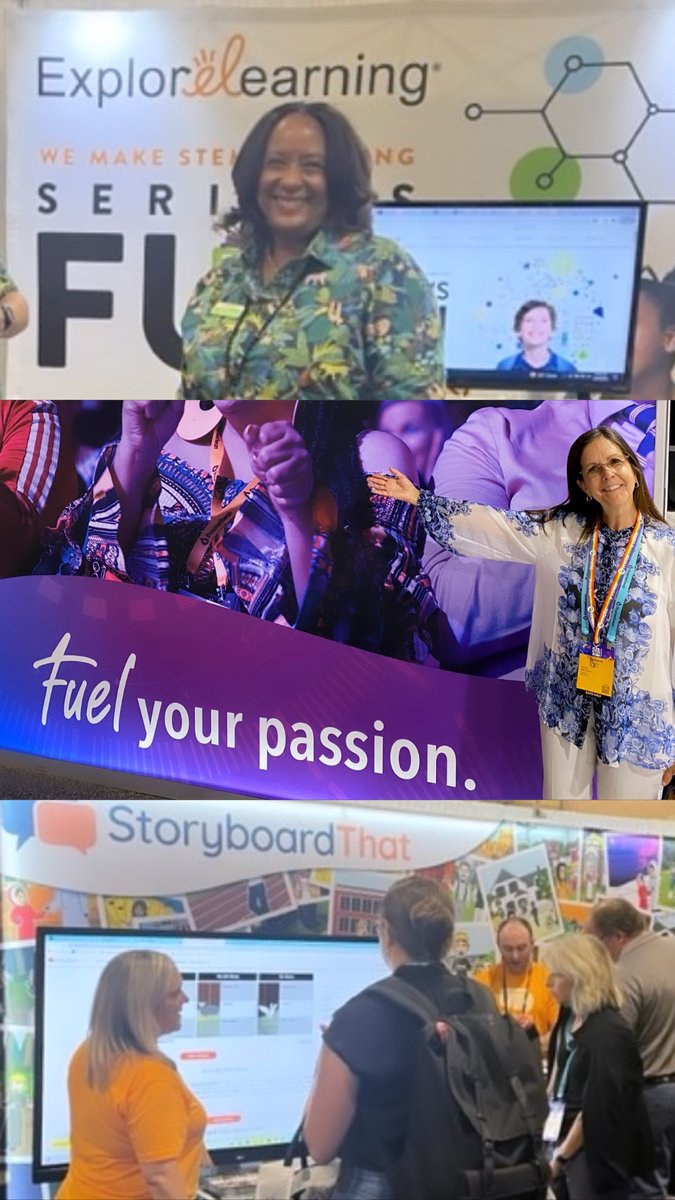 MMS_Education's tweet photo. Members of the MMS team have been walking the floor of #ISTELive exploring amazing new #edtech – looking forward to seeing everyone again tomorrow! https://t.co/CKvVC1I6Aj
