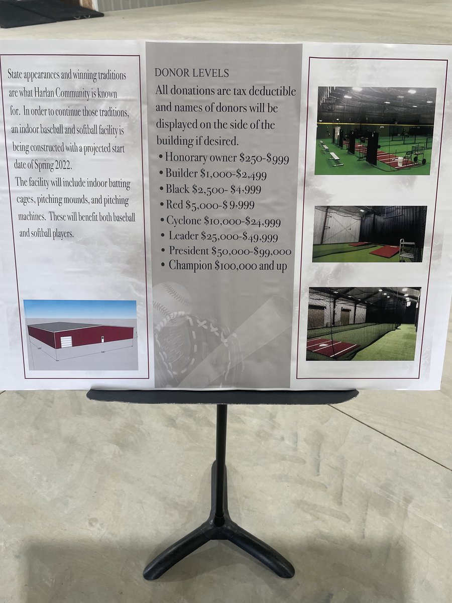Cyclone_Bsball's tweet photo. Cyclone Baseball and Softball supporters. Come check out the new facility at tonight’s game. Gather information on the project and ways to contribute to the future of Cyclone Baseball and softball. The facility will be open for viewing during the JV and Varsity games tonight. https://t.co/KZEfipoLYi