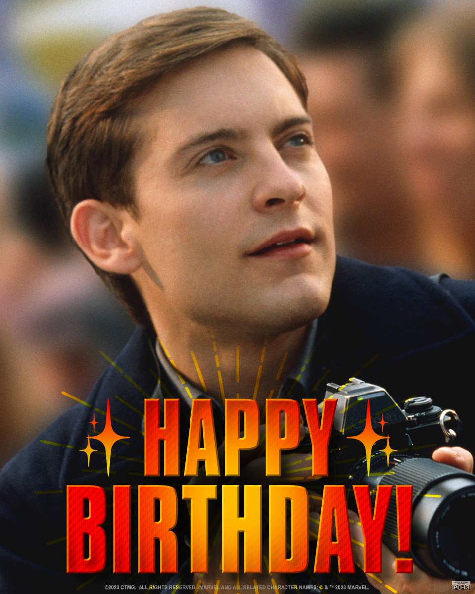 Happy birthday to the OG #SpiderMan, Tobey Maguire! 🕷🎉