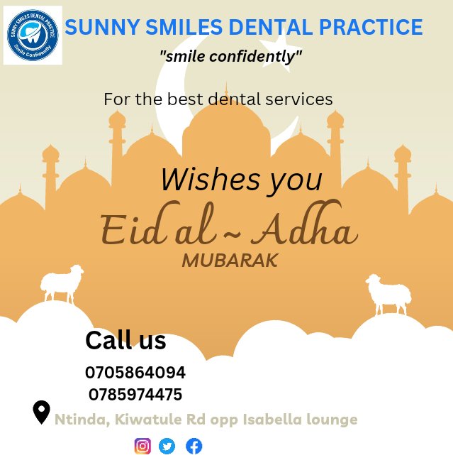 SmilesPractice's tweet image. We extend our wishes to all our Moslem family a happy Eid Al Adha
#EidUlAdha2023 #EidAlAdha #EidMubarak #EidulAdha #วอลเลย์บอลหญิง #GlazersOut #gistlover #BETAwards
