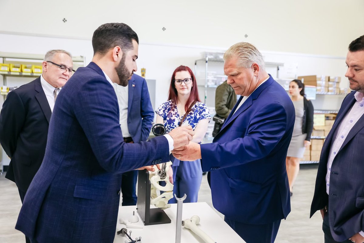 Thank you to the team at Medical Innovation Xchange for the informative tour of your #Kitchener facility today.

MIX is helping to reduce barriers and bridge the resource gap so that more medical technology startups can be successful right here in Canada.