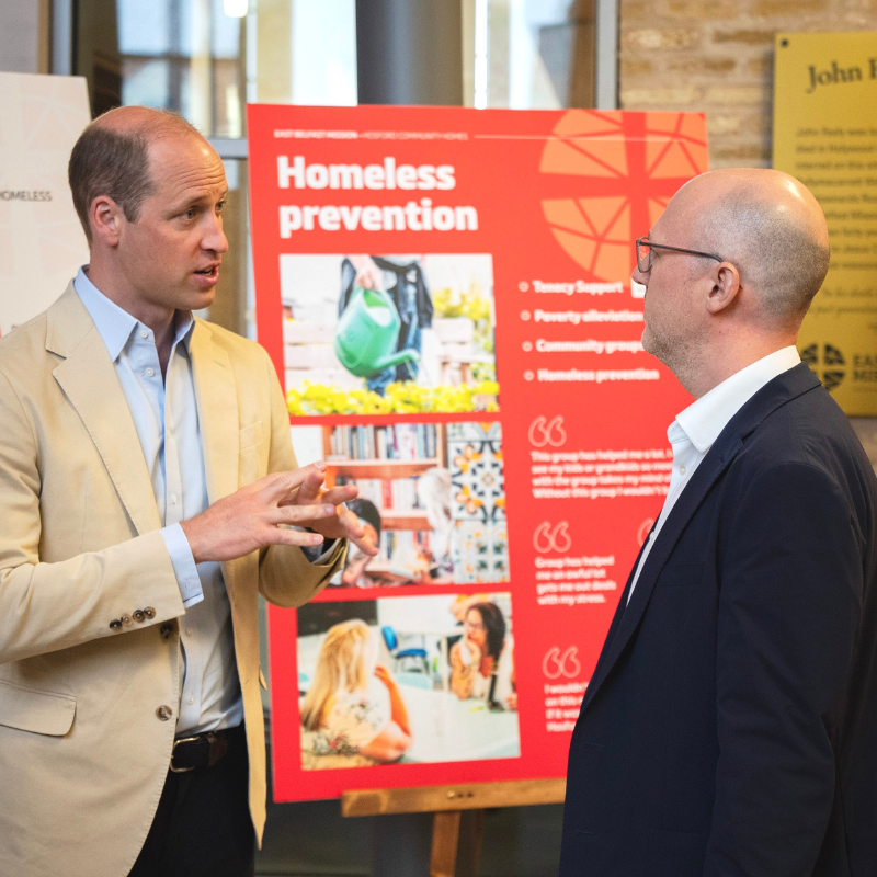 UKinUSA's tweet photo. “It's a big task, but I firmly believe that by working together it is possible to make homelessness rare, brief, and unrepeated” — The Prince of Wales

This week, @KensingtonRoyal launched @HomewardsUK, a locally led programme to end homelessness across the UK.