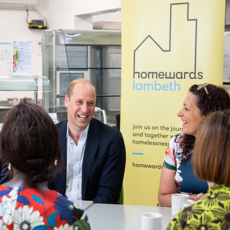 UKinUSA's tweet photo. “It's a big task, but I firmly believe that by working together it is possible to make homelessness rare, brief, and unrepeated” — The Prince of Wales

This week, @KensingtonRoyal launched @HomewardsUK, a locally led programme to end homelessness across the UK.