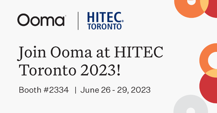 ooma_partners's tweet photo. The Ooma Team is enjoying @HFTP #HITECTOR23 this week! Stop by our booth #2334 and meet our team. https://t.co/SA1Y7BUFF1
