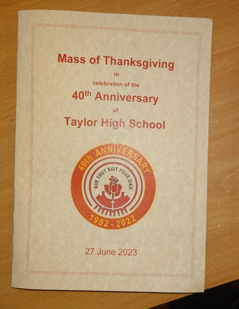 JoesFaith's tweet photo. @TaylorHS1982  Such a beautiful mass tonight to celebrate the 40th anniversary of Joe's school - Taylor High School. In Joe's own words:
" What a wonderful school!
I am extremely proud to be part of Taylor High School. There is so much happiness and love to be found there.
... https://t.co/FEZpInXyrp