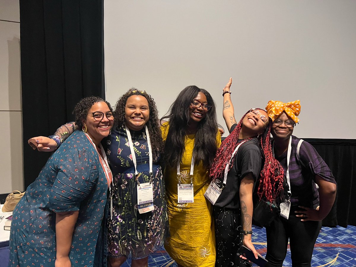 I had such a wonderful time at my first ALA conference!!!! 📚✨ I loved meeting folks and I absolutely can confirm that librarians are some of the dopest people this 🌎 has to offer! ✨ Such a wonderful experience and I’m so grateful I got to be there!!!!! 📚❤️✨  #ALAAC23