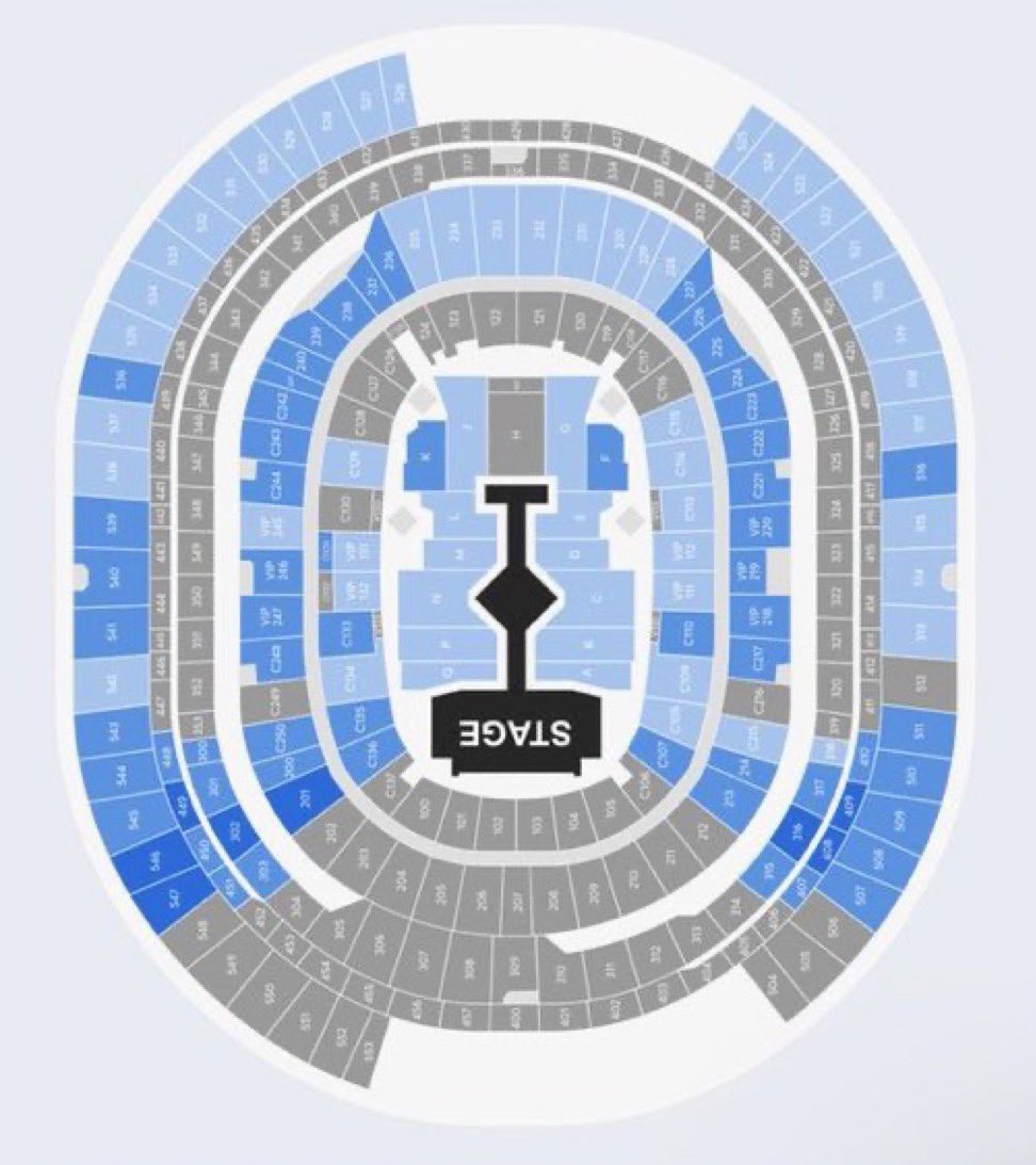 current availability for SoFi Stadium 08/07! #TSTheErasTour #LATStheErasTour