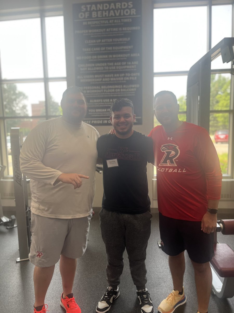 Got to meet my head Coach and hangout with my position Coach again. I’m glad to call Ripon home!