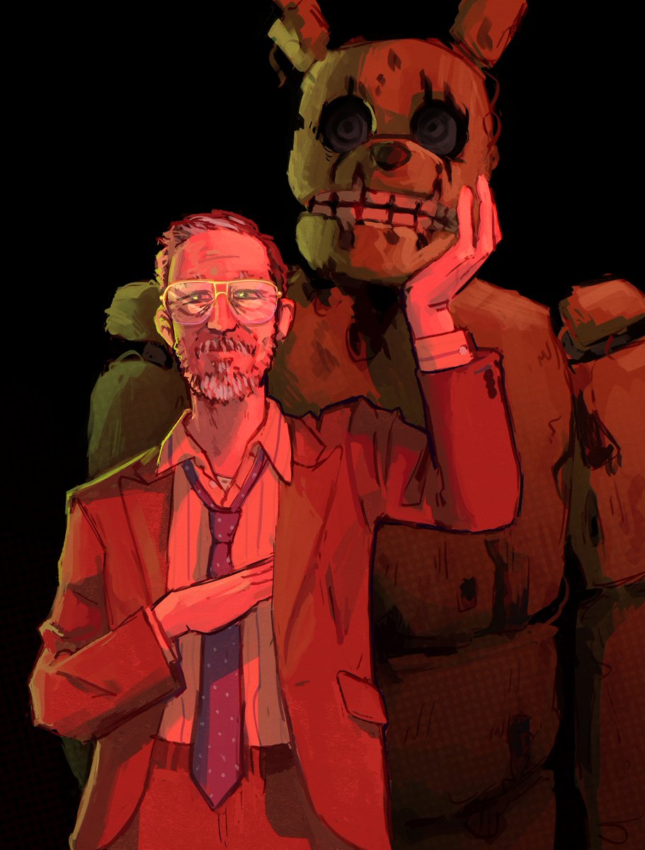 #fnaf #fnafmovie
Steve Raglan, inconspicuous carreer councellor. definitely not up to no good. you should trust him to choose your carreer, even if it's suspiciously always in fazbear entertainment