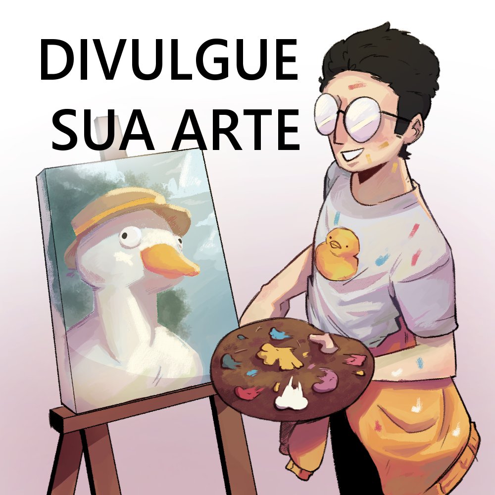 quacknifico's tweet photo. ---DIVULGUE SUA ARTE---

Olá artista, bem vindo a esse pequeno espaço para mostrar ao mundo um pouco do seu trabalho
Se apresente abaixo, mostre seu trabalho e ajude engajando o post para chegar a mais pessoas https://t.co/TqQgF18BPI