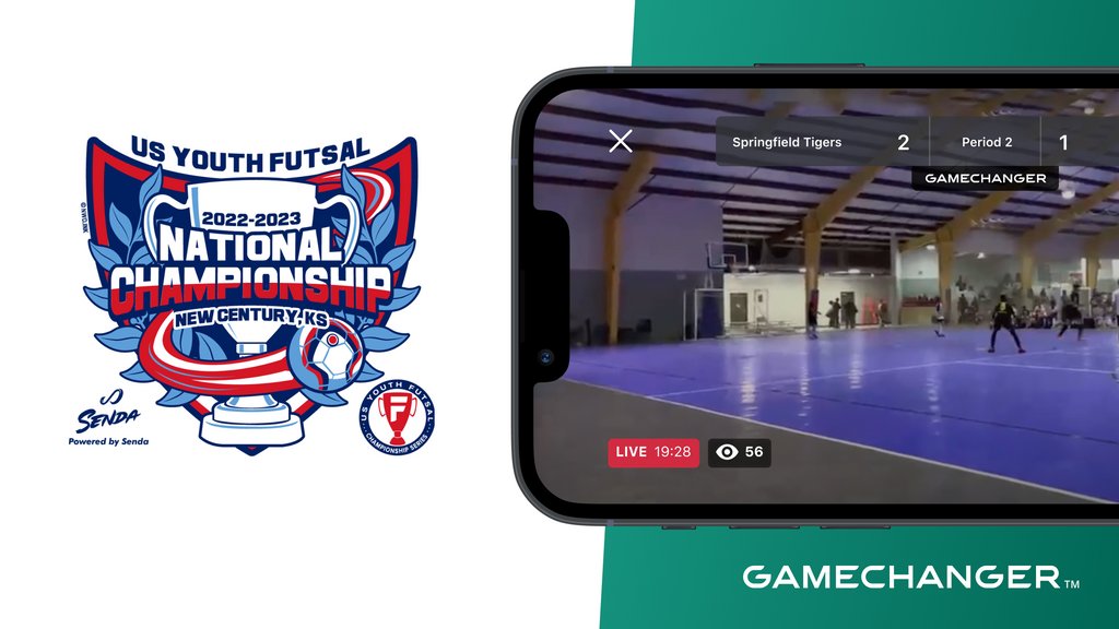 usyouthfutsal's tweet image. We are excited to announce that our partners @gcsports will be Live-streaming the USYF National Championship matches this Summer for free!

Make sure you’ve downloaded the app or watch on the web to catch all the action from Kansas City July 7-10

#USYF #GameChanger