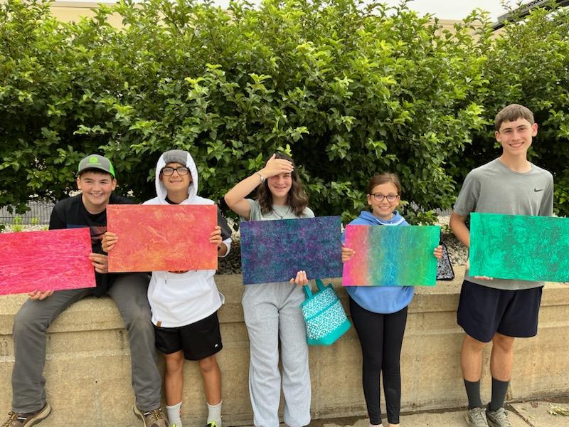 The Automotive Custom Paint camp kicked off this week. This camp focuses on basic &amp; custom paint techniques from candy, pearlescent paints to wood graining &amp; water droplet techniques.

There are still openings for camps July 10-14. Learn more or register @ lisd.us/instruction/pr…