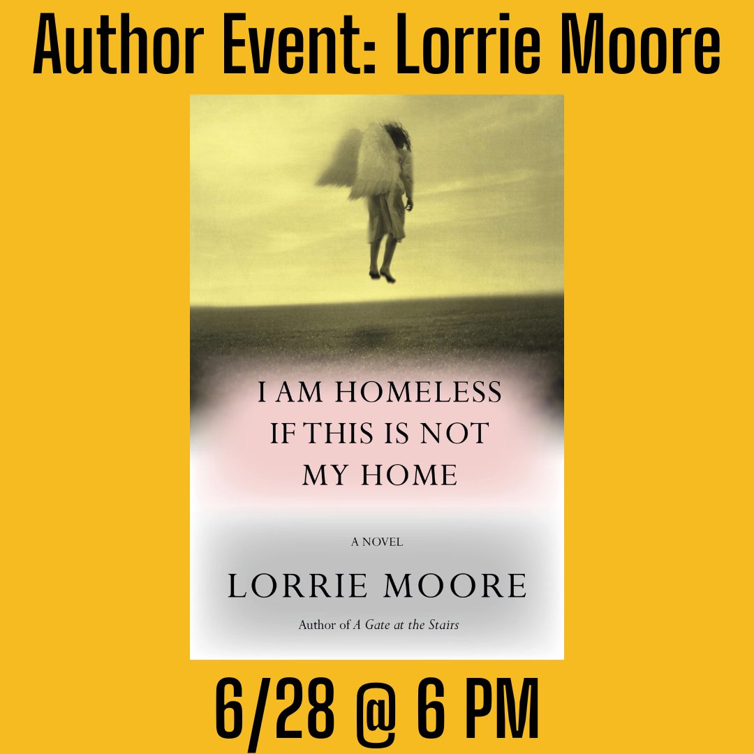 Chicago Public Library on Twitter "Author Lorrie Moore appears in