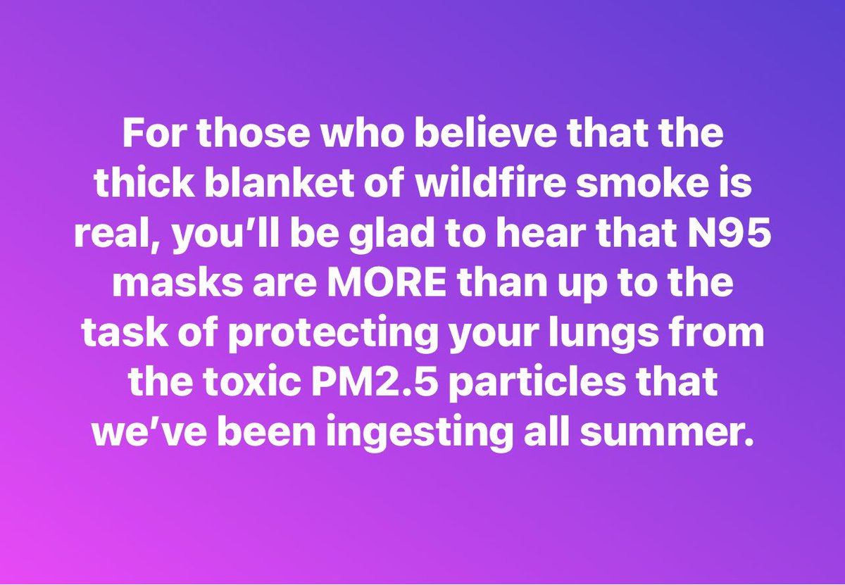 CBIL6th's tweet image. #MasksSaveLives #WildfireSmoke