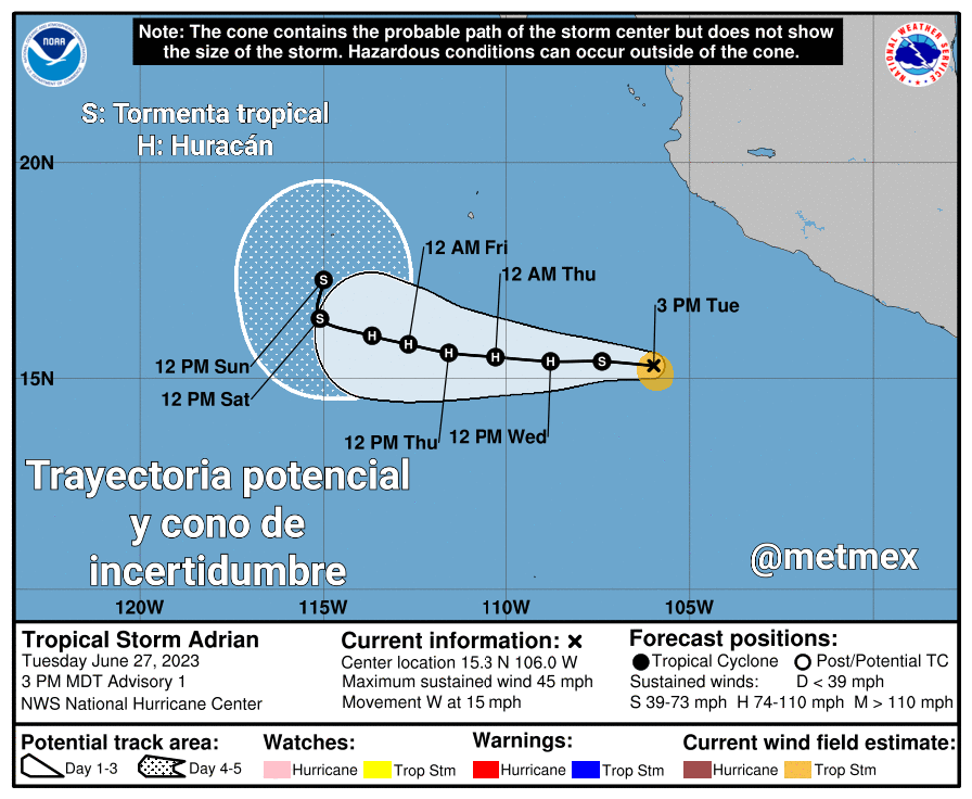 MetMEX | Información Meteorológica y Sísmica tweet media