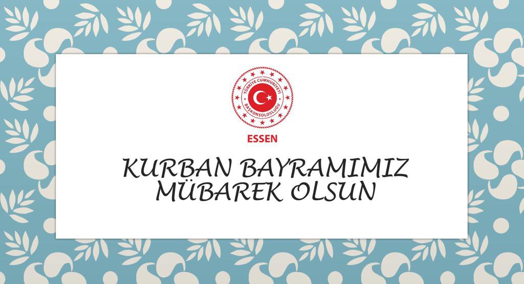 Mübarek Kurban Bayramınızı en içten dileklerimizle kutlarız.