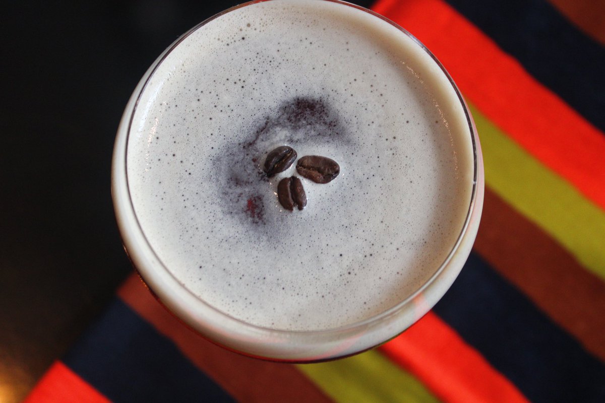 When you're craving coffee in the evening, we'll make you a Bunna Martini with coffee vodka, cold brew, mole bitters and Ethiopian coffee beans.

#havandmar #chelsea #nyc #cocktails #afterworkcocktails #coffee #coldbrew #blackmermaids  #vodka #coffeecocktails  #foodie #nycfood