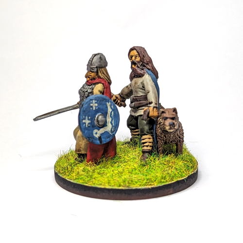 Aethelflaed, Lady of the Mercians (@BadSquiddoGames and @ShieldwallMinis)