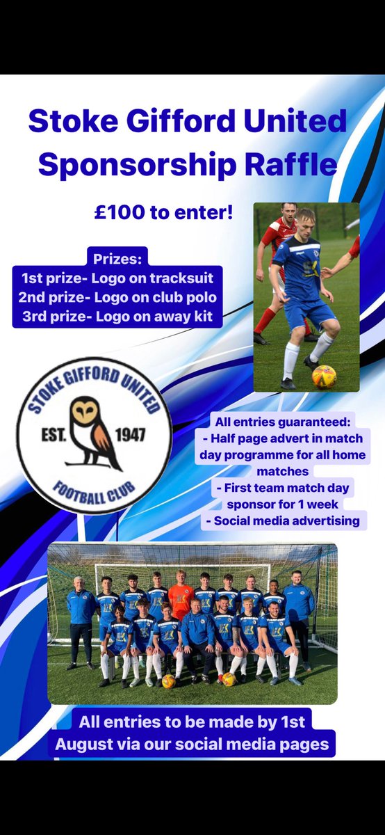 stokegiffordfc's tweet image. The Village are on the lookout for new sponsors. Please get in touch if you’d like to know more. 

#UTV