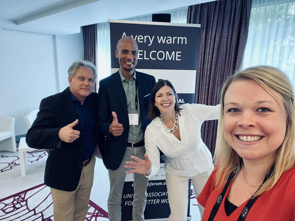 Happy organizers after a great #GIAForum 2023👏🏻

<a href="/AssocWorld/">ASSOCIATIONWORLD</a> 
<a href="/Congrex/">Congrex Switzerland</a> 
<a href="/JC_Medley/">Jane Cunningham</a>