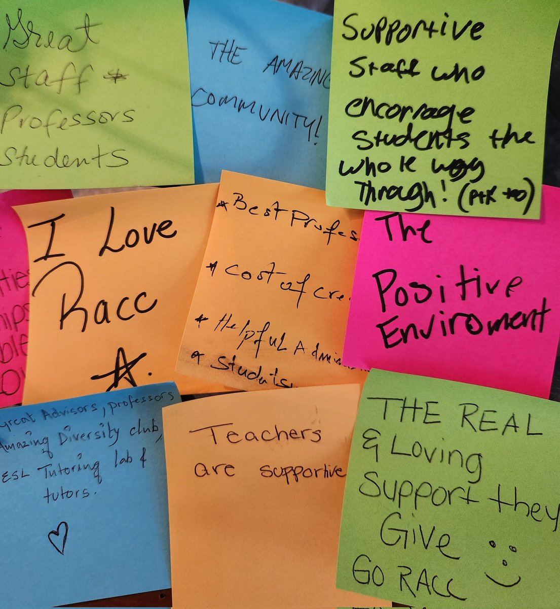 We asked students what they liked about <a href="/RACC_edu/">Reading Area Community College</a> and here is just a sample of how they responded. #RACCPROUD