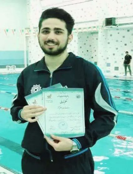 Iranian swimming champion Parham Parvari has started a hunger strike in Tehran's Evin Prison to protest his 15-year prison sentence in connection with anti-state protests. Parham was sitting in his car peacefully in November 2022 amid street protests when he was suddenly