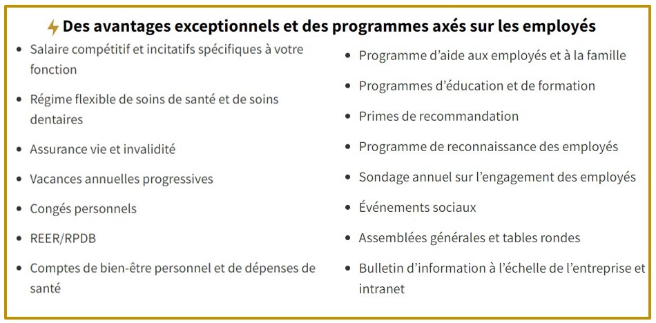 Énergisez votre carrière avec Produits énergétiques GAL
Des valeurs d’entreprise fortes!
GalPower.com