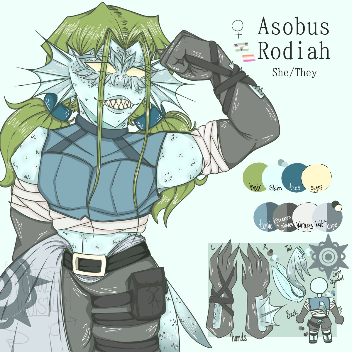 Choose__Wiselyy's tweet photo. Fish :D 

#artmoots #artwt #art #oc #ocs #ocart #ocref #referencepage #originalspecie #artfight #artfight2023 #medibang https://t.co/FMJ3H85Bq9