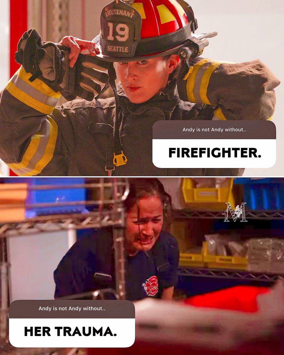 Andy is not andy without.. #station19 @Station19 #andyherrera  @JainaLeeOrtiz