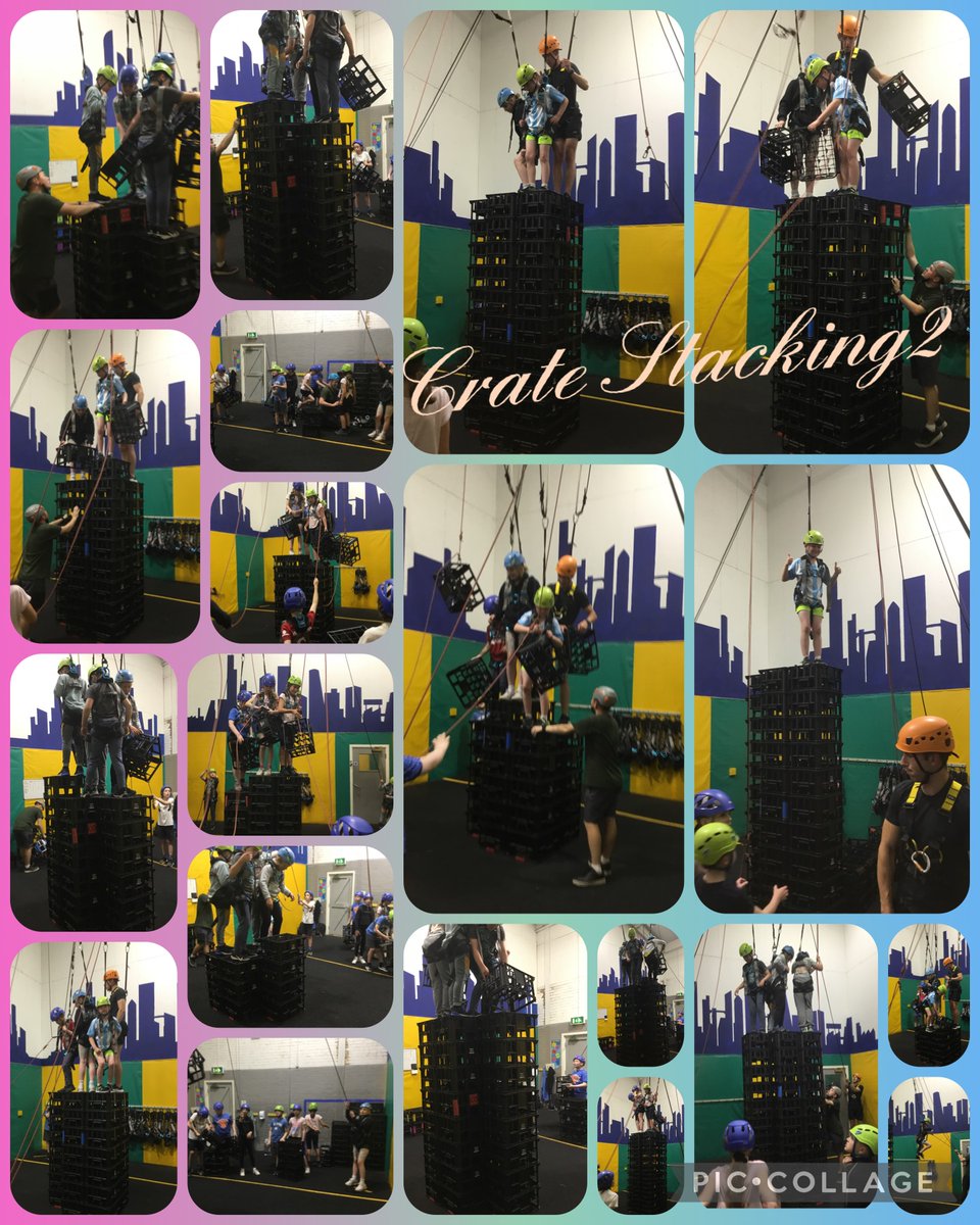 Y5StLukesFrod's tweet photo. Some more action shots from crate tower building: https://t.co/Qhuwmrg2zh
