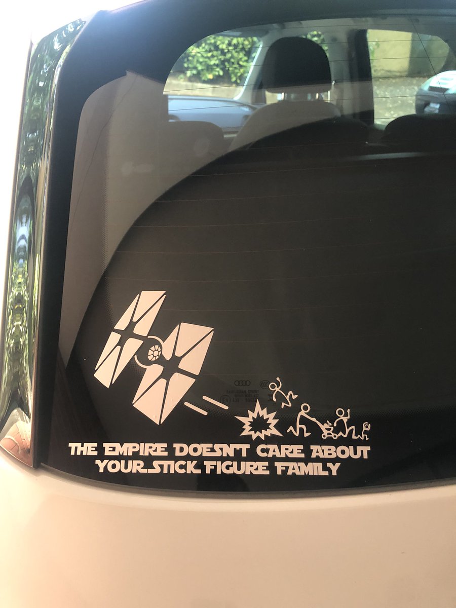 New car, same sticker 🤷🏻‍♂️