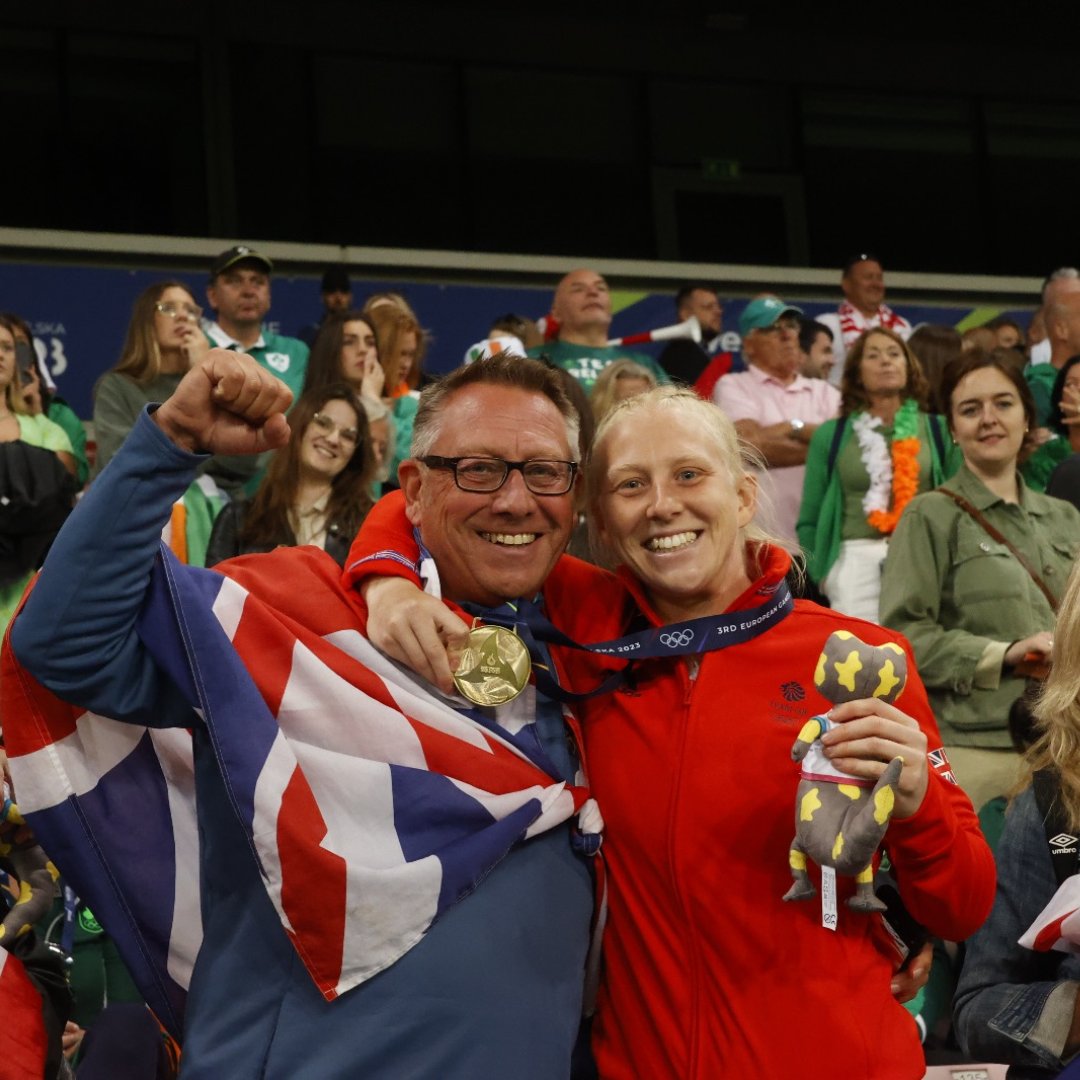 Gold medals always taste sweeter when shared with family 🥰

#EuropeanGames2023