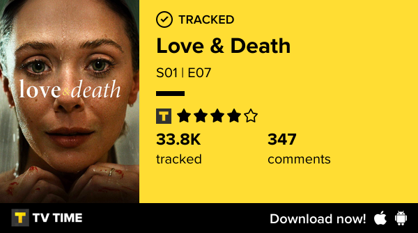 _MrMAC's tweet photo. I've just watched episode S01 | E07 of Love &amp; Death! https://t.co/OSCqgDKDWF #tvtime https://t.co/qrnEQcTLbc