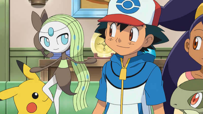 Meloetta should've counted as one of Ash's Pokemon honestly