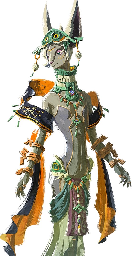 I genuinely love this design and look Mineru in Zelda TotK has 

She looks badass and I’m all here for it. The Zonai being goats was a great choice