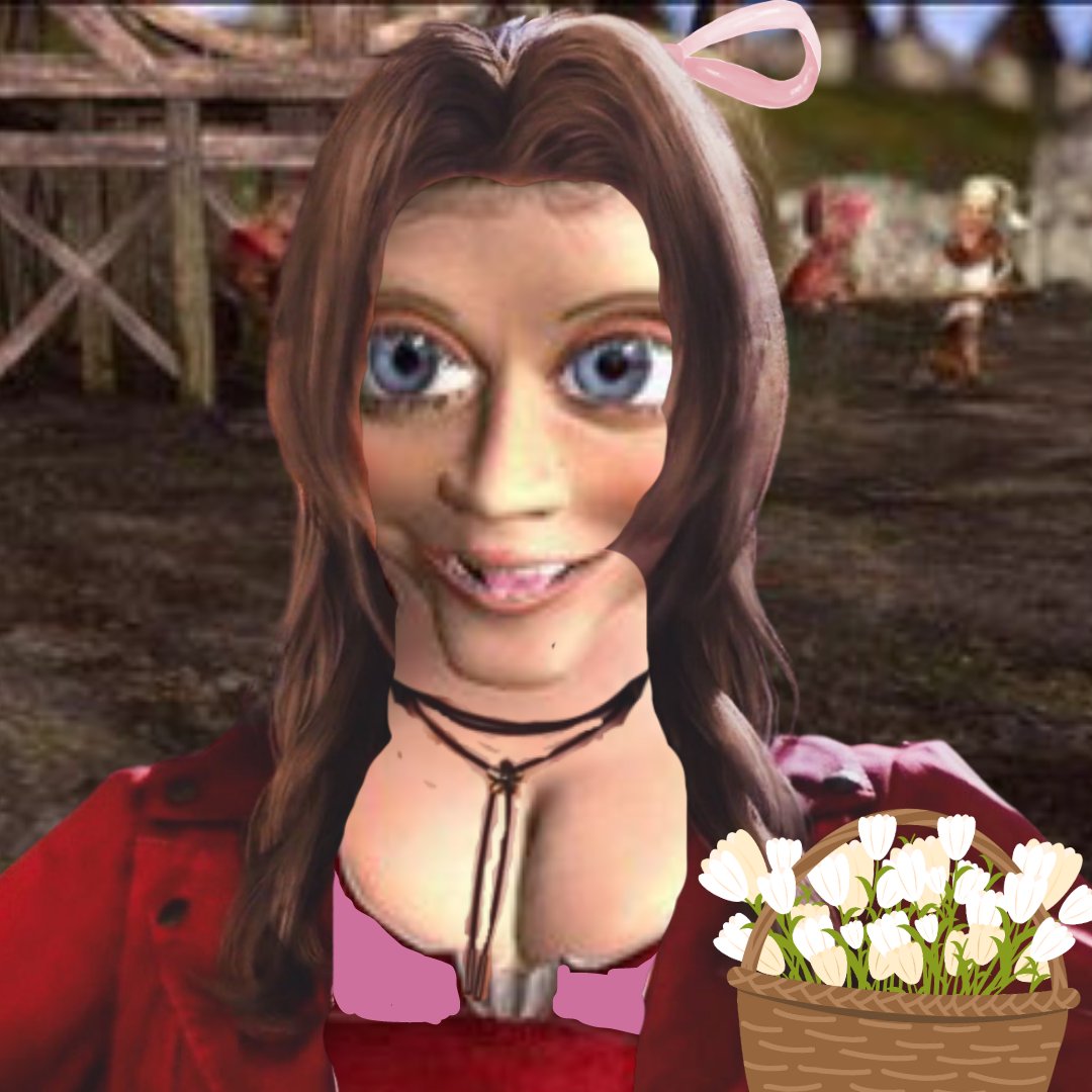 Would you like another flower, sir? They're only a gil.