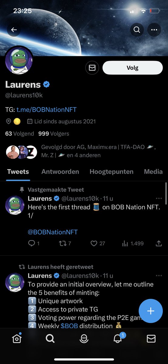 OniverseNFT's tweet photo. @laurens10k Did we do it?🥳 Anyway, great job on the growth recently ! https://t.co/vu0st4aGIJ